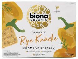 Biona Crispbread felii crocante din secara integrala cu susan bio 200g Biona - supermarketpentrutine