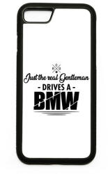 printfashion Just the real Gentleman - BMW - Telefontok - Fehér hátlap (4453027)