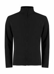 Kustom Kit Férfi hosszú ujjú kabát Kustom Kit Regular Fit Corporate Micro Fleece M, Fekete