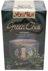 YOGI TEA zöld chai bio filteres tea (17x1, 8g) 17db