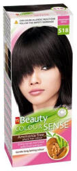 MM Beauty Colour Sense S18 ammóniamentes hajszínező - Midnight Black - Ébenfekete 125ml
