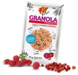 Fit Reggeli granola - piros gyümölcsökkel 70g