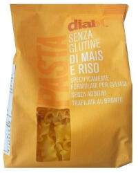 Dialsí kukorica-rizsliszt gluténmentes száraztészta - fodroskocka 250g