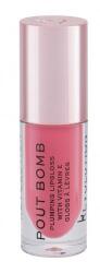 Revolution Beauty Pout Bomb luciu de buze 4, 6 ml pentru femei Peachy