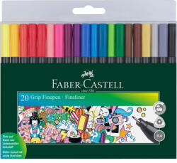 Faber-Castell Liner 0.4mm set 20 grip faber-castell (FC151620)