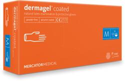 Mercator Medical Mercator dermagel® latexre mártott orvosi púdermentes latex kesztyű - Fehér - XL