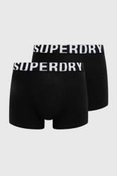 Superdry boxeralsó (2-pack) fekete - fekete S