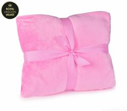 Dedra ROYAL LAGOON VELVET ágytakaró 200x230 cm - világos rózsaszín (FC32693)