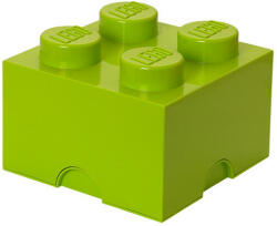 LEGO® Seasonal Tároló doboz 2x2 lime zöld 40031220