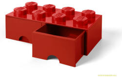 LEGO® Seasonal Fiókos tároló doboz 4x2 piros 40061730
