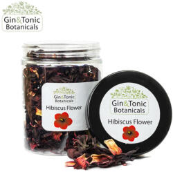 Gin&Tonic Botanicals közepes tégelyben, hibiszkusz virág 40 gr - mindenamibar
