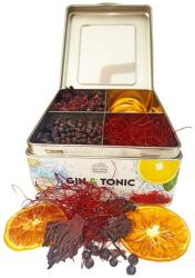 Gin&Tonic Botanicals fém dobozban, osztott (hibiszkusz-boróka-chiliszál-citrom) - 165 gr - bareszkozok