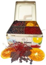 Gin&Tonic Botanicals fém dobozban, osztott (hibiszkusz-boróka-chiliszál-citrom) - 165 gr
