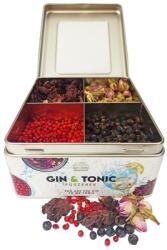 Gin&Tonic Botanicals fém dobozban, osztott (hibiszkusz-rózsabors-boróka-bimbó) - 207 gr