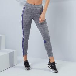 Labellamafia Color Block Heather Gray női leggings - LABELLAMAFIA L