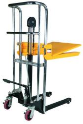 AVLift Hidraulikus kézi magasemelő 400 kg 1500 mm felhajtható emelőlappal és villával, emelőasztal, manipulációs targonca