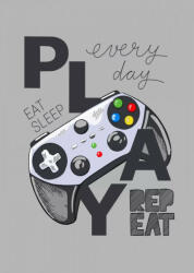  Gamer Player polár takaró 100x140cm (BRM008878)