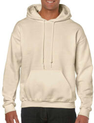 Gildan Uniszex Pulóver Kapucnis Hosszú ujjú Gildan Heavy Blend? Hooded Sweat - M, Homokbarna