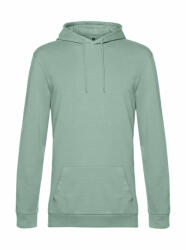 B&C Collection Férfi kapucnis hosszú ujjú pulóver B and C #Hoodie French Terry M, Sage