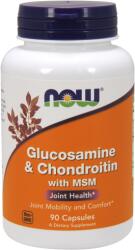 NOW Glucosamine & Chondroitin with MSM - 90 Capsules