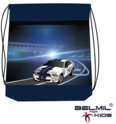 Belmil hálós és zsebes tornazsák, Autós/Night Race (PRI_2021_RFXX0165)