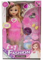 Magic Toys Fashion divatbaba kiegészítőkkel és tiarával (MKM619924)