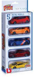 Bburago Street Fire 5db-os kisautó készlet 1:43 (18-30005)