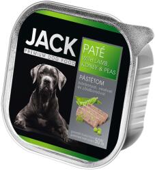 Jack premium pástétom bárányhússal, vesével és zöldborsóval kutyáknak 150 g