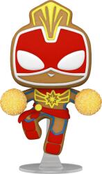Funko Figurina Funko POP! Marvel: Holiday - Gingerbread Captain Marvel #936 Figurina