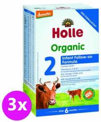 Holle 3 x HOLLE Bio Baby lactate nutriție 2 continuare (AGS154200)