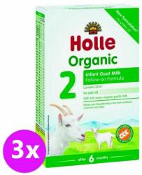 Holle 3 x HOLLE Bio Baby lactate nutritie pe baza de lapte de capra, continuand formula 2 (AGS153200)
