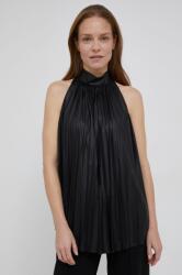 Sisley Bluză femei, culoarea negru, material neted 9BY8-BDD07E_99X