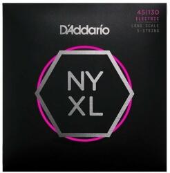 D'Addario NYXL45130 Set de 5 corzi pentru bas