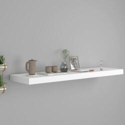 vidaXL Raft de perete suspendat, alb, 90x23, 5x3, 8 cm, MDF (323817) Raft