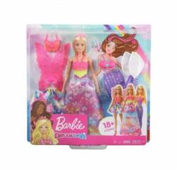 Mattel Barbie Dreamtopia Papusa printesa cu 3 rochii GJK40