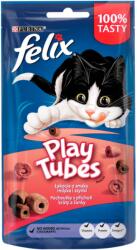 FELIX Play Tubes Pulyka és Sonka ízű macska jutalomfalat 50g macskaeledel