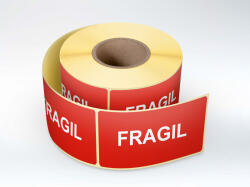 Label Print Etichete personalizate, FRAGIL, 30x60 mm, 1000 buc rola (06905631029001)
