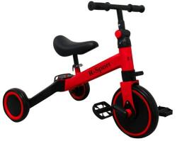 R-Sport Piros tricikli, futóbicikli - multifunkcionális, 4in1 (TRIC-P8-RED)
