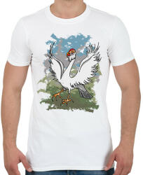 printfashion A héttyú - Férfi póló - Fehér (5691012)