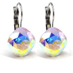 PÁRNA NAGY PÁRNA kapcsos fülbevaló - 12 mm (AB színjátszós) (20210620)