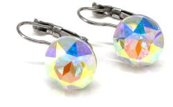 HELÉNA kapcsos fülbevaló - 12 mm (AB színjátszós) (202104097)