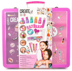 Canenco Create It! Make-Up szett fém bőröndben színváltós színekkel (84138)
