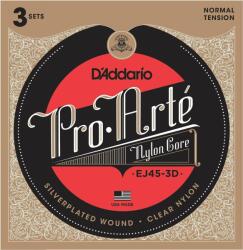D'Addario EJ45-3D Klasszikus nylon húrok (<![CDATA[EJ45-3D]]>)