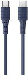 REMAX Zeron USB Type-C - USB Type-C 65W kábel 1m kék