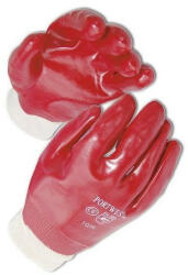 Portwest A427 - PVC hosszú szárú kesztyű 27 cm, piros (PW-A427RER)