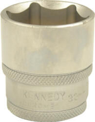 Kennedy 32 mm hatszögű dugókulcs 1/2" -os meghajtóval (KEN5827370K) - ezermesterszerszam