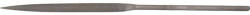 KENNEDY 160 mm (6.1/2") félkerek tűreszelő (0 vágás - nagyoló) (KEN0316300K) - ezermesterszerszam
