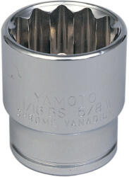 Yamoto 5/8" Whitworth dugókulcs 1/2" -os meghajtóval (YMT5827460K)