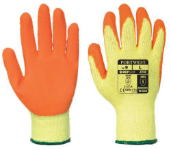 Portwest A150 - Mártott latex kesztyű, bézs/narancs (PW-A150ORR)