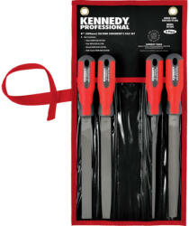 Cromwell 200 mm félsimító reszelő felszerelt nyéllel készletben, 4 részes (KEN0309760K)